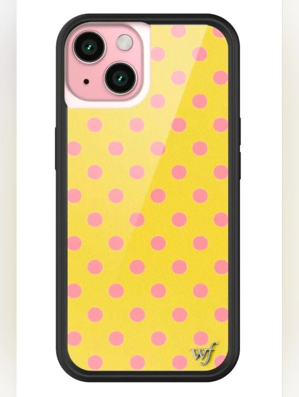 Wildflower Polka Dot | Yellow and Pink, New in Case